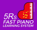 5Rs Fast Piano Learning System Learn Piano Online Course